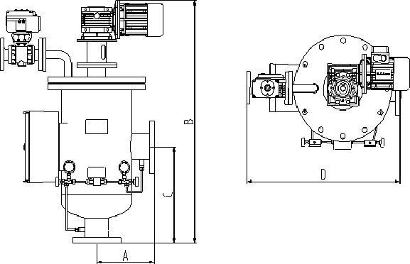 Self-cleaning Screen Filter Self-cleaning Screen Filter