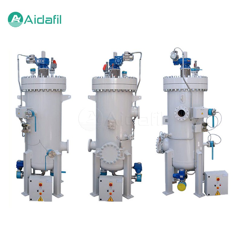 Filtro de cepillo autolimpiante automático