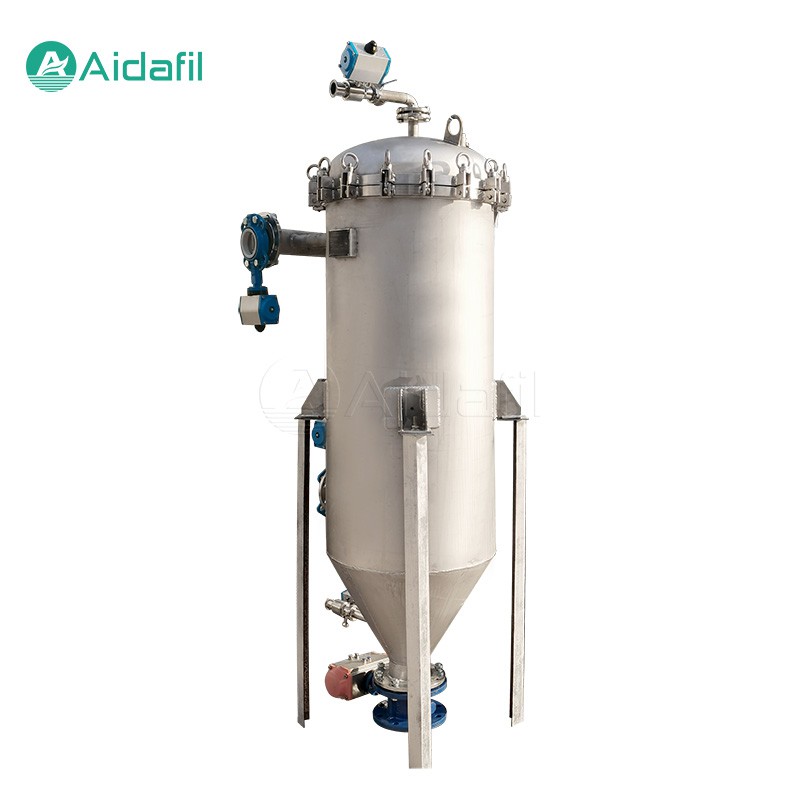 Свечной фильтр для жидкостей с низким содержанием твердых частиц