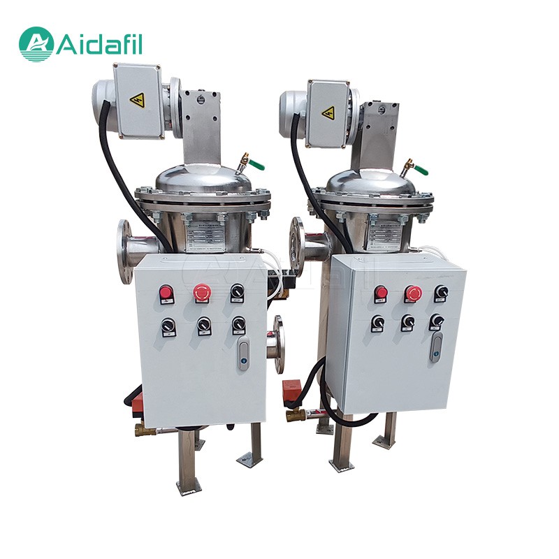 Nepārtrauktas darbības automātiskais pašattīrīšanās filtrs