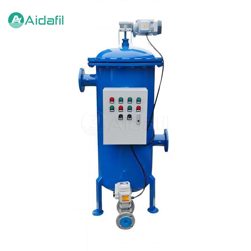 Индивидуальный полностью автоматический самоочищающийся фильтр щеточного типа