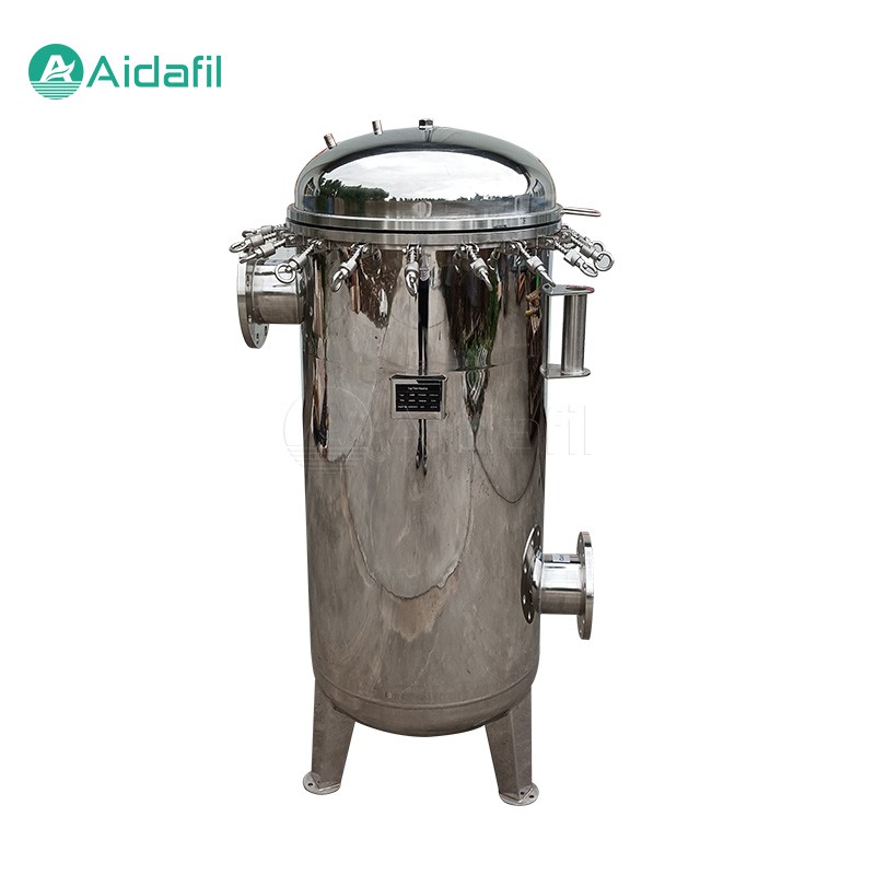 Posefilter med nem installation til væskefiltrering