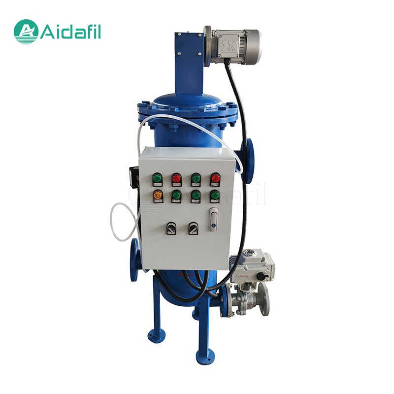 Effektiv-rensning automatisk selvrensende filter