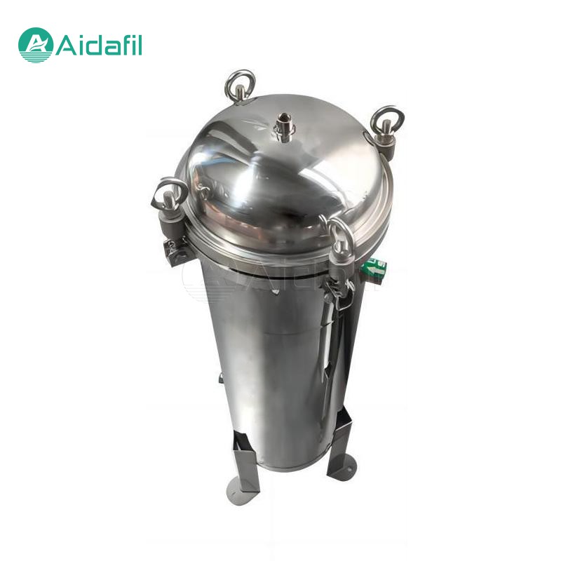 Ātri atverams augstas plūsmas maisa filtrs ar atloku