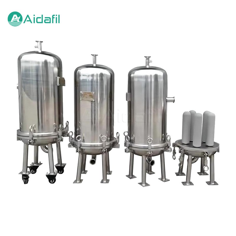 Titaniumstangfilter med god mekanisk styrke