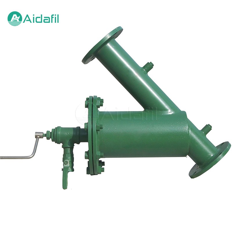 Щеточный фильтр Y-типа с ручным управлением