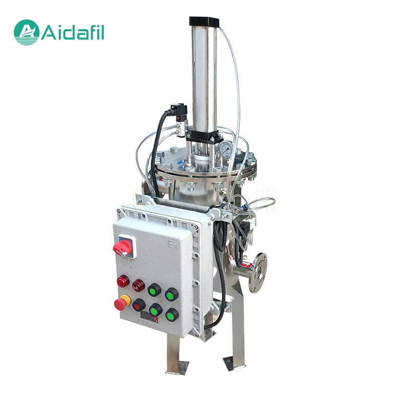 Электрический скребковый фильтр с высокой эффективностью очистки