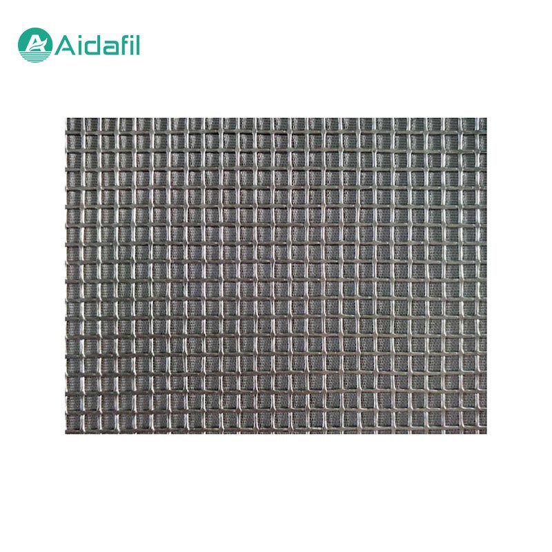 Высокопористая многослойная металлическая спеченная сетка с квадратными отверстиями