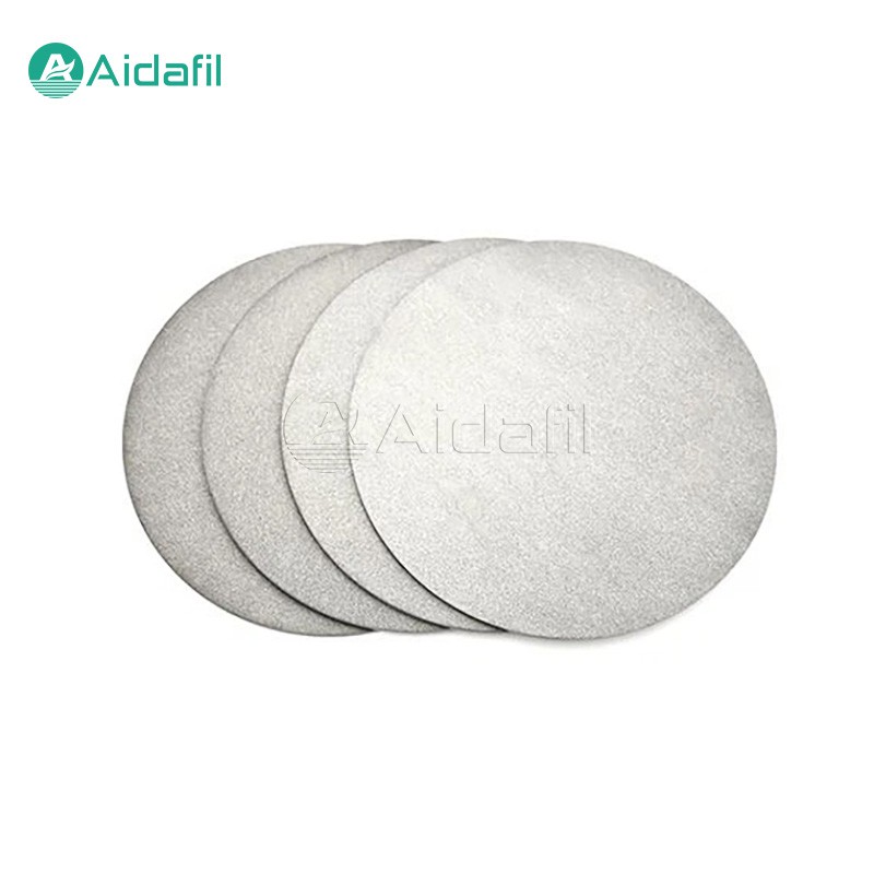 Высокопористый титановый порошковый спеченный фильтрующий материал