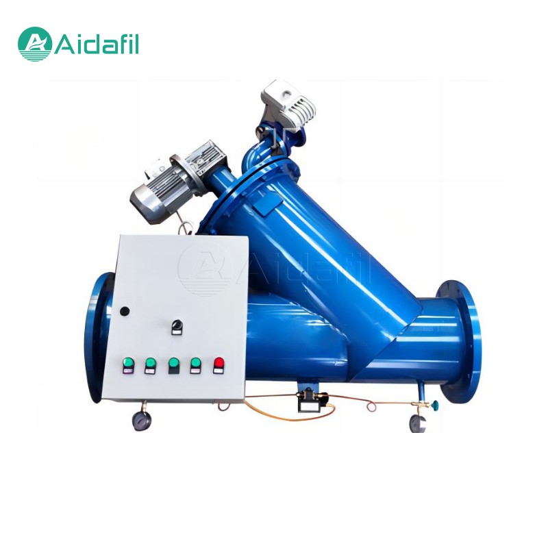 Intelligent pålideligt Y-type selvrensende filter