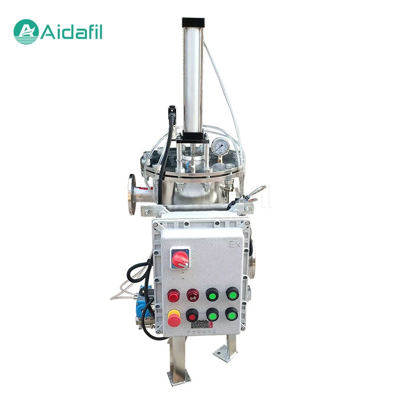 Внутренний скребковый самоочищающийся фильтр