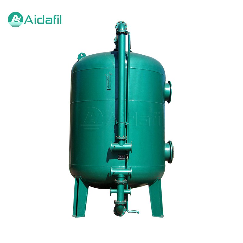 बड़ी क्षमता वाला वर्टिकल प्लेस्ड सैंड फ़िल्टर