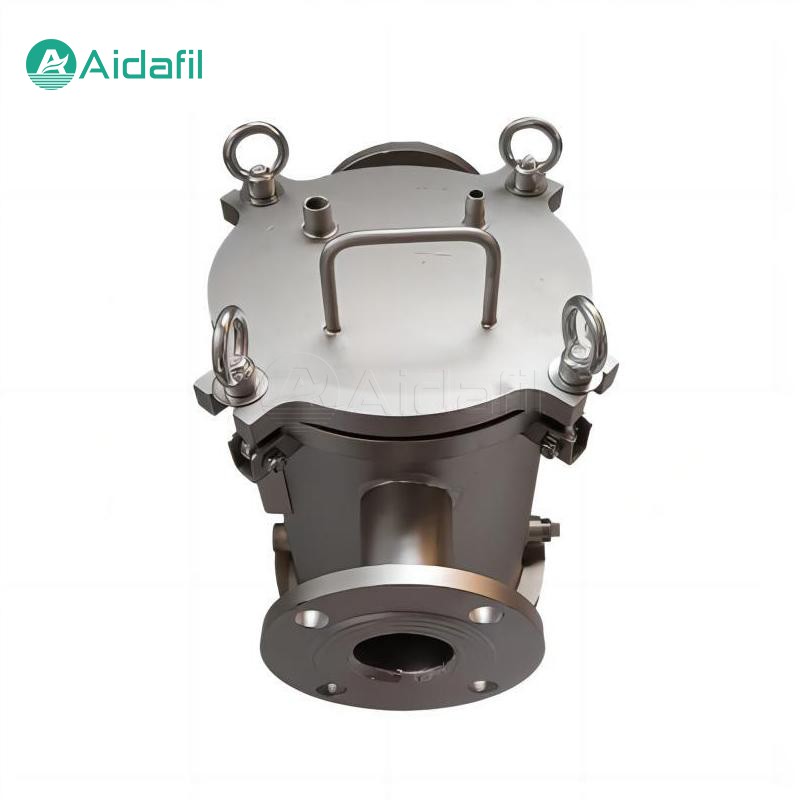 Væske rørledning kurv filter