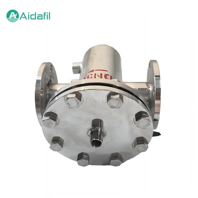 Ilgs kalpošanas laiks nerūsējošā tērauda groza filtrs