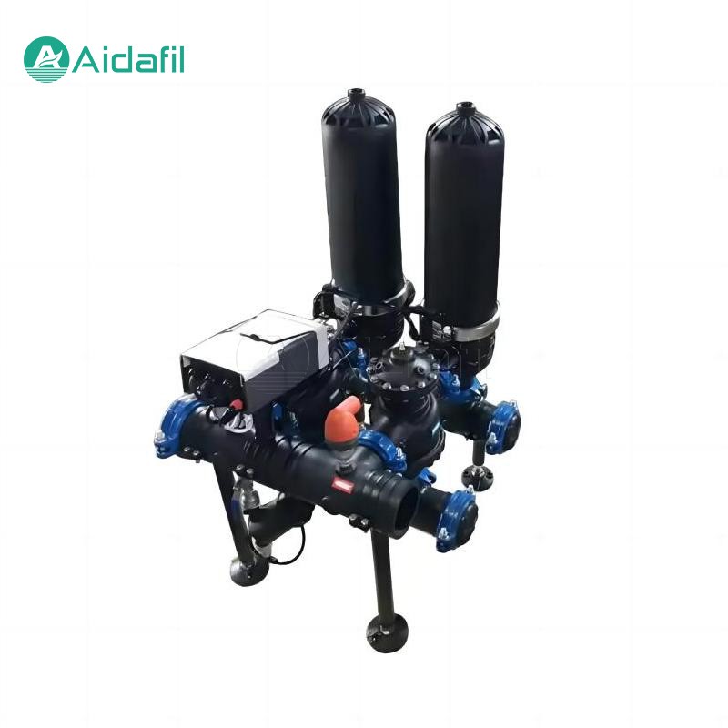 Skivefilter med lavt tryktab