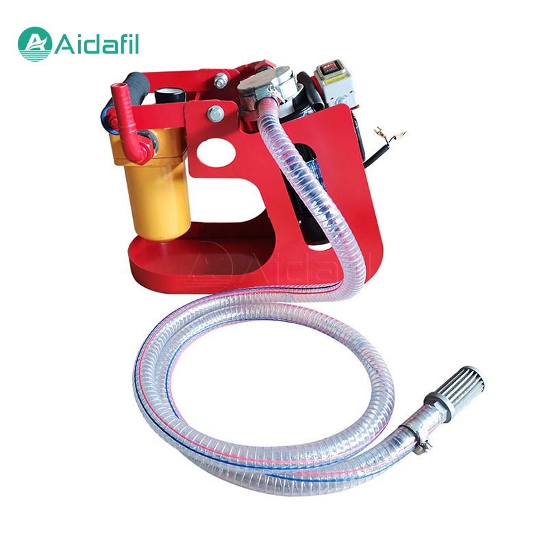 Mesin Filter Oli Genggam Tipe Mini Untuk Oli Hidraulik