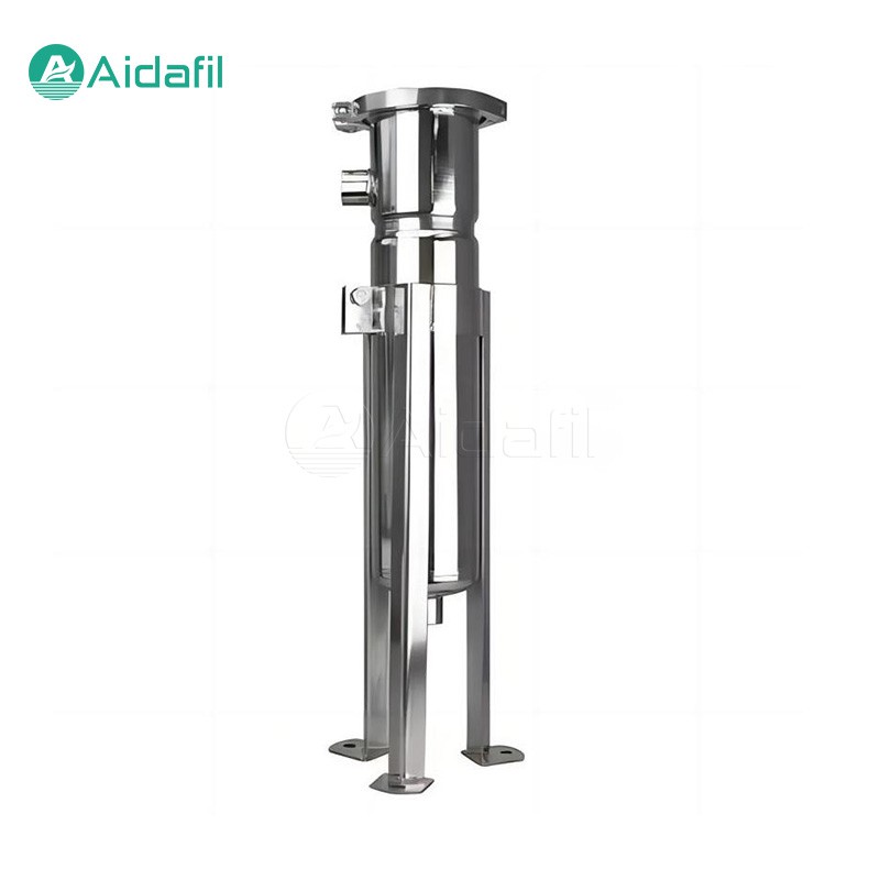 Viena maisa filtrs ar sānu ieplūdi, apakšu un izeju