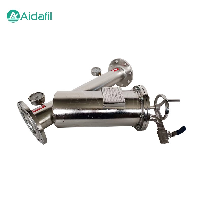 Enkelt struktureret Y-type filter