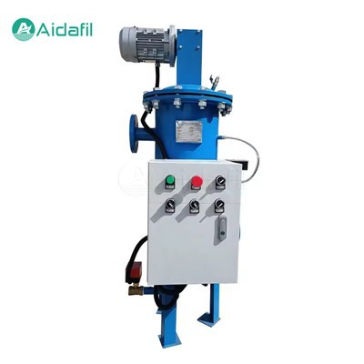 Automatisk selvrensende filtersystem