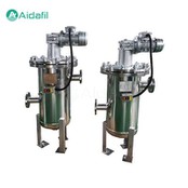 Holdbart elektrisk skraber-type selvrensende filter