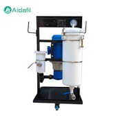 Filtro de óleo portátil de pressão manual e carrinho de purificação