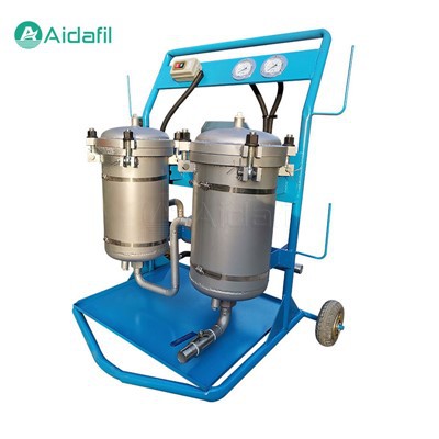 Carrinho de filtro de óleo portátil de alta precisão