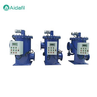 Meget tilpasningsdygtigt automatisk tilbageskylningsfilter