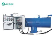 Vandret type automatisk selvrensende filter