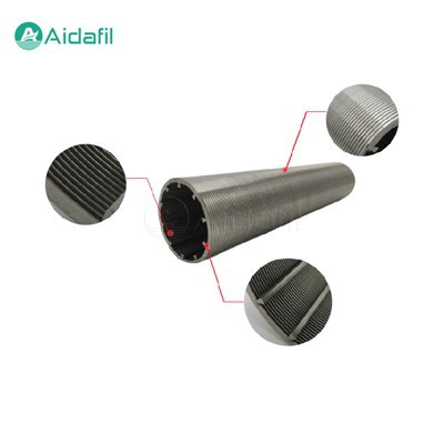 Трубка из металлической клиновой проволоки гарантированного качества