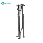 Side-indløb bund-udløb enkelt pose filter