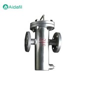 Lige igennem kurvfilter i rustfrit stål