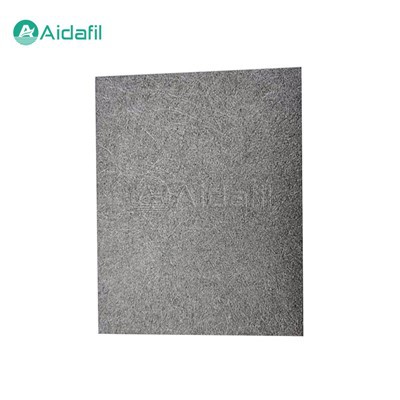 Спеченный войлок из титанового волокна с однородной структурой