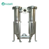 Godt forseglet dupleksfilter i rustfrit stål