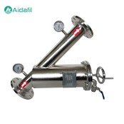 Y-type filter til fjernelse af faste partikler