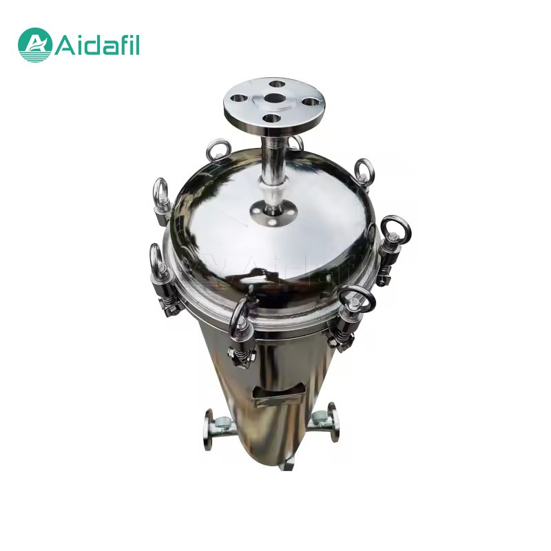 Posefilter i rustfrit stål til vandfiltrering