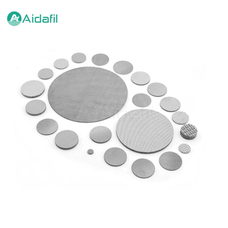 Диск из спеченной сетки из нержавеющей стали