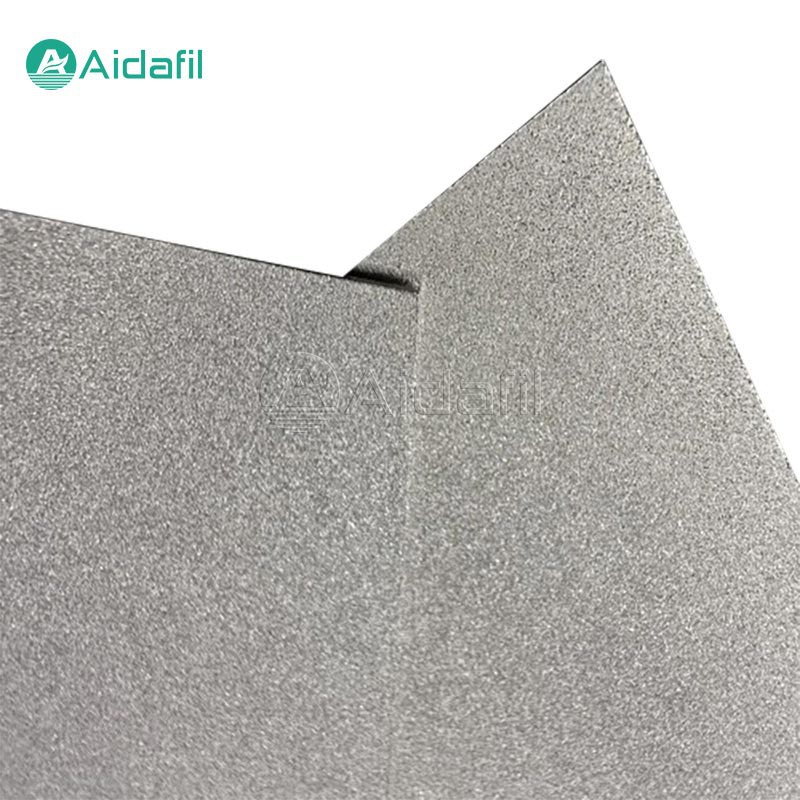Высокопроизводительная спеченная фильтровальная пластина из титанового порошка