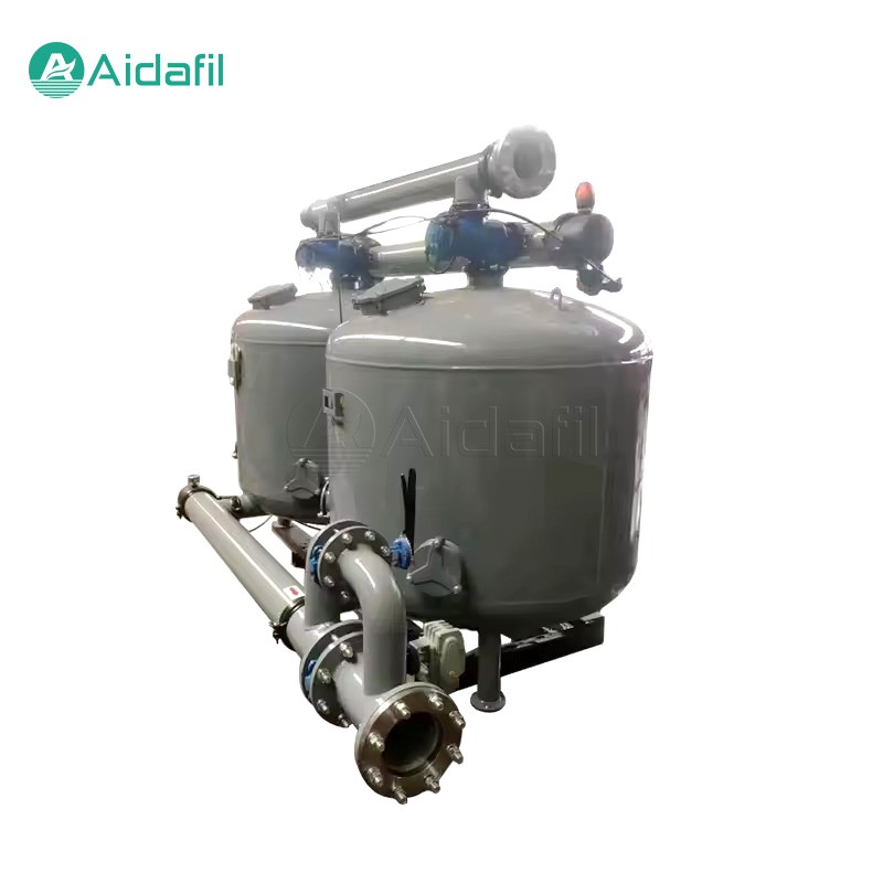 Unikt strukturelt design kvartssandfilter