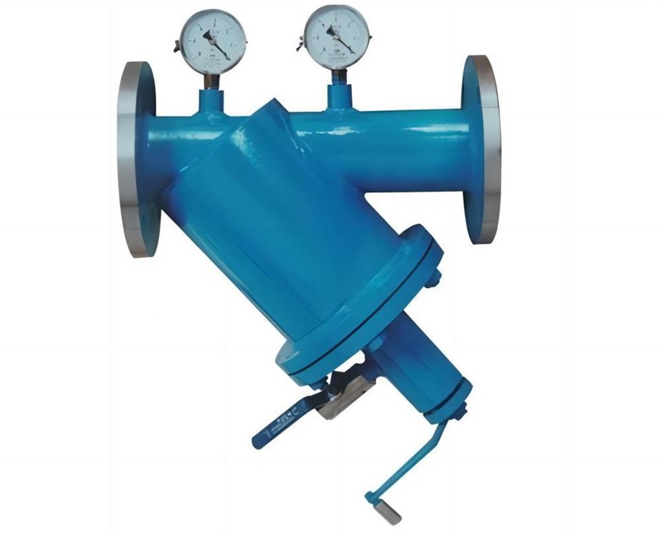 Y-type håndbørstefilter