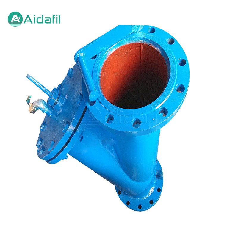 Filtro de escova manual tipo Y