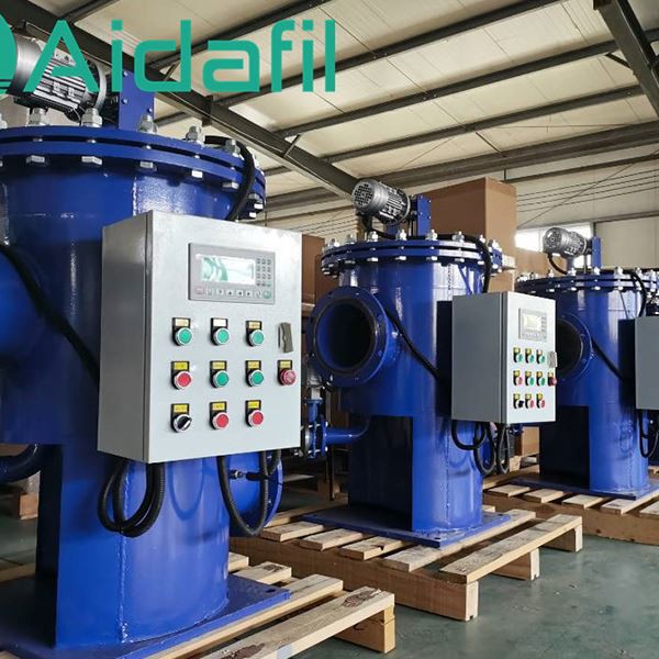 Automatisk bagskylningsfilter