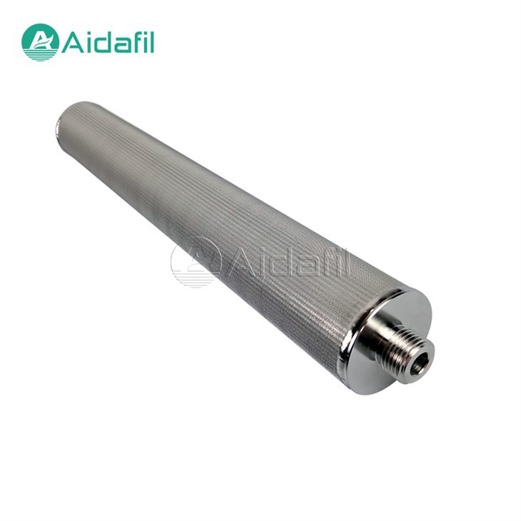 Metalfiberbaseret væskefiltreringspatron