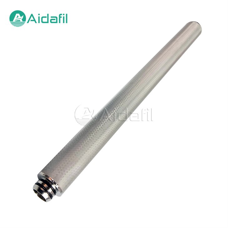 Metalfiberfiltreringsmediefilterelement