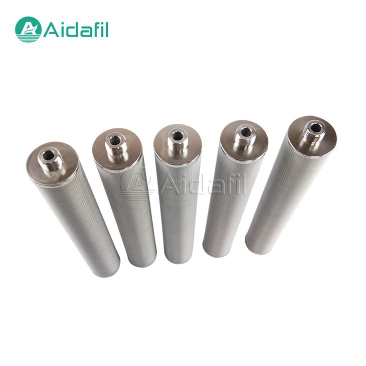 Metāla šķiedras filtra elements