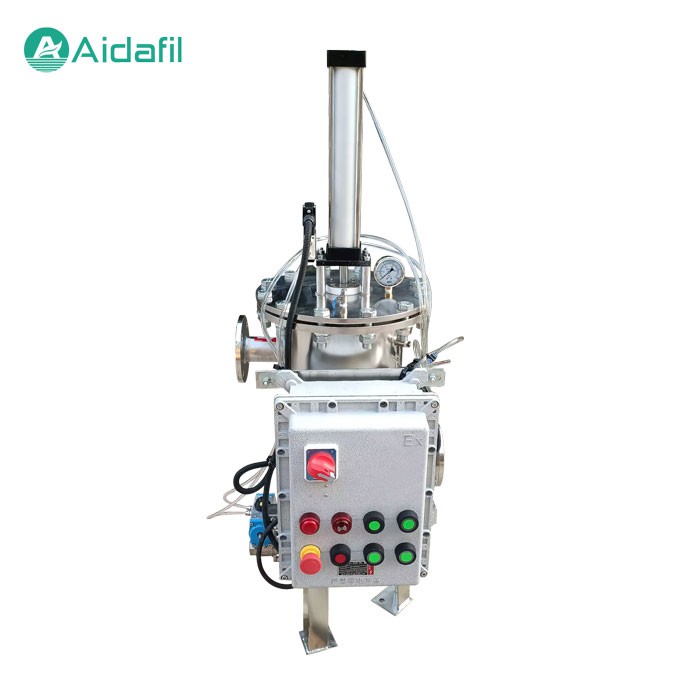 Udvendig skraber selvrensende filter