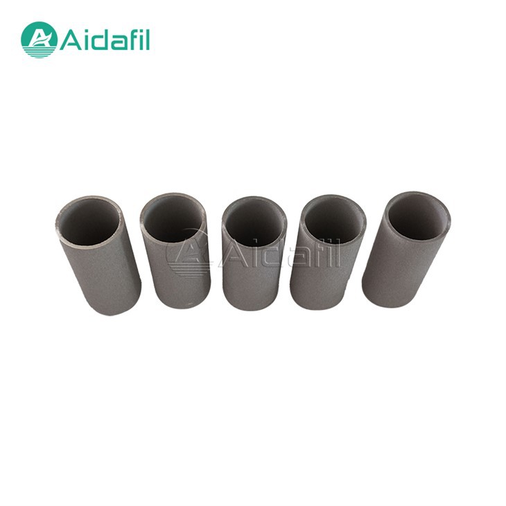 Porøse elementer Sintret rustfrit stål pulverfilterelement