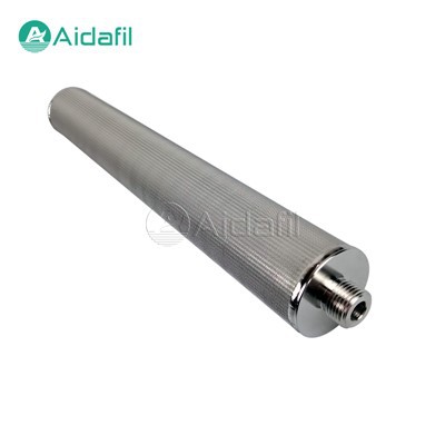 Картридж для фильтрации жидкости на основе металлического волокна