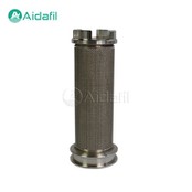 Metalfiberfiltreringspatron