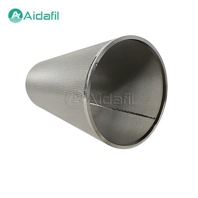 Sintrede filterelementer